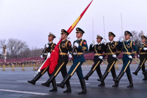 升旗仪式视频,庄严神圣的爱国瞬间